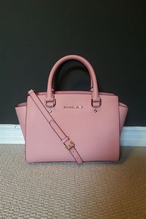 pink michael kors purse with lock|michael kors pink suitcase.